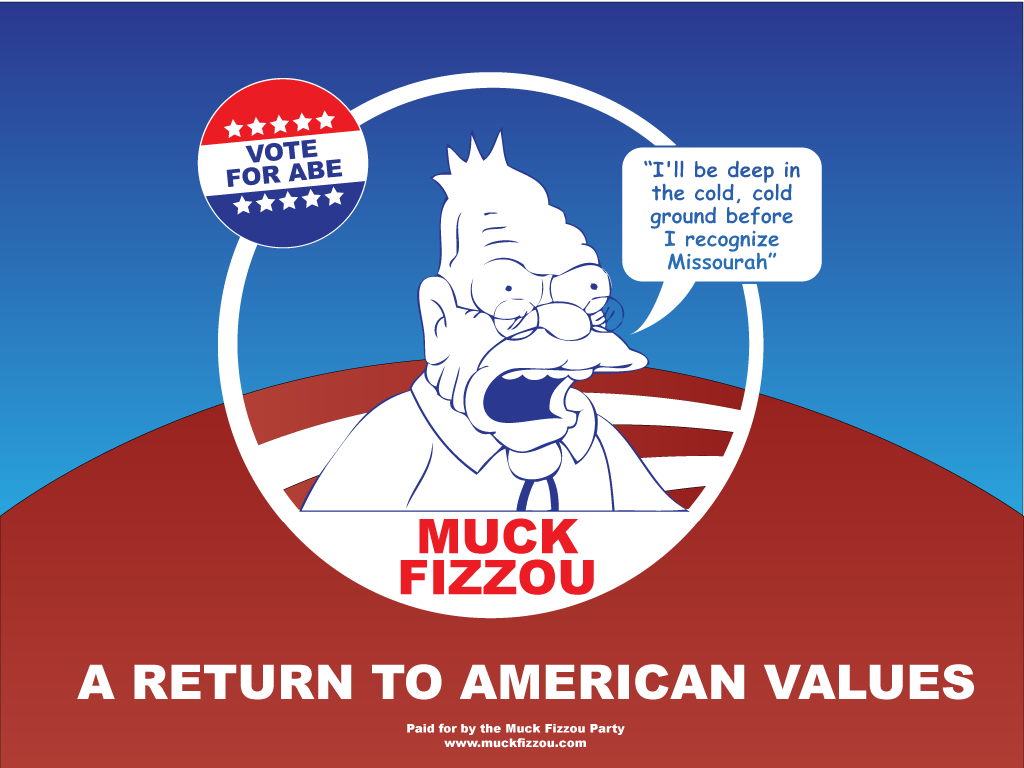 Simpson For President | Muck Fizzou