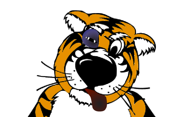 Beat up Tiger